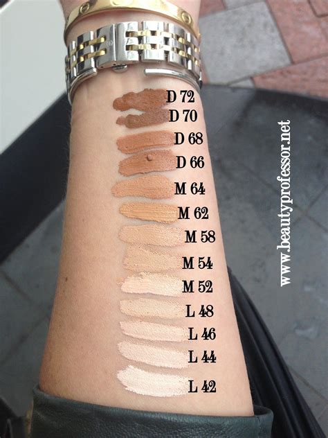 lock it fondotinta swatches l 45|lock it tattoo foundation medium 53.